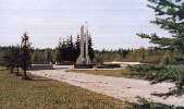 Космодром "Плесецк". Монумент в память погибших при катастрофах на космодроме