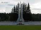 Космодром "Плесецк". Город Мирный. Монумент в память погибших при катастрофах на космодроме<br>Фото: Vor'Chun